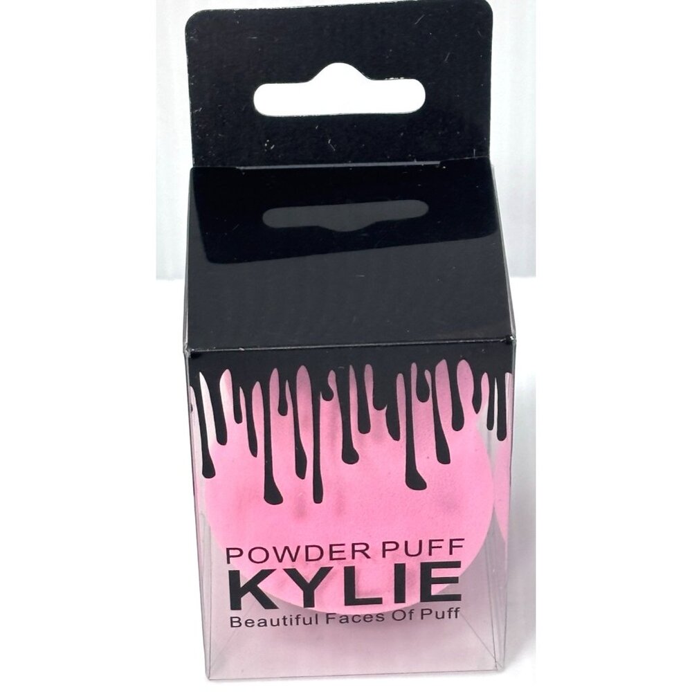 Kylie Cosmetics Powder Puff Makeup Sponge Pink Flawless Beauty Tool Application